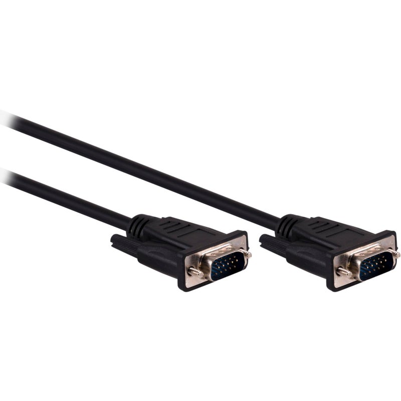 AtivaÂ® VGA Monitor Cable, 6â€™, Black, 26845 - Image 1